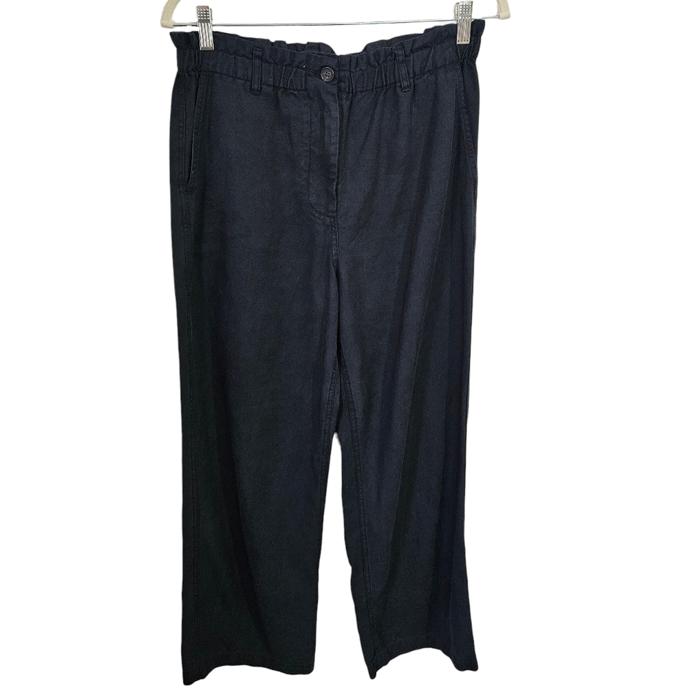 Rails Lira Pants Black Washed Size M Tencel Cotton Lightweight - Picture 3 of 16